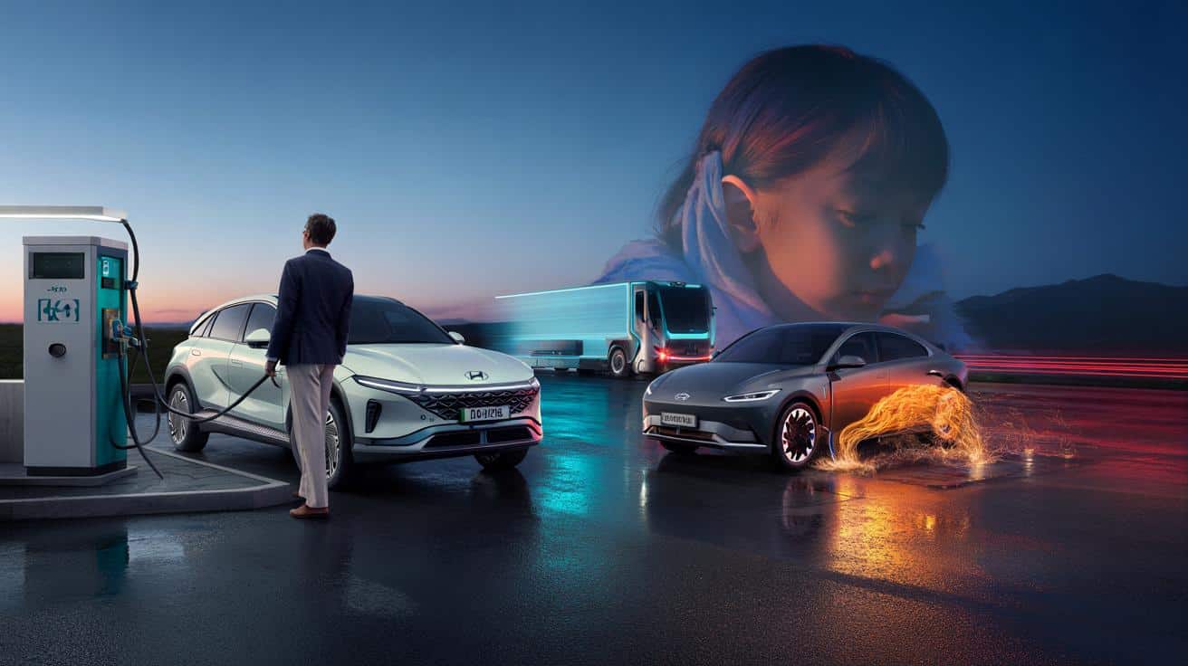 Abschied von Elektroantrieb, Benzin und Diesel: Hyundai wählt vierten Weg ? vierten Pfad