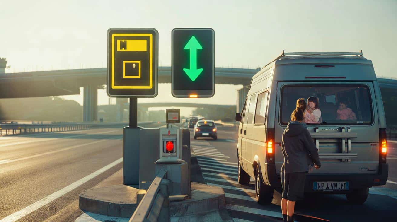 Fast niemand weiß es: Der gelbe Buchstabe „T“ an der Mautstelle bedeutet nicht Telepass