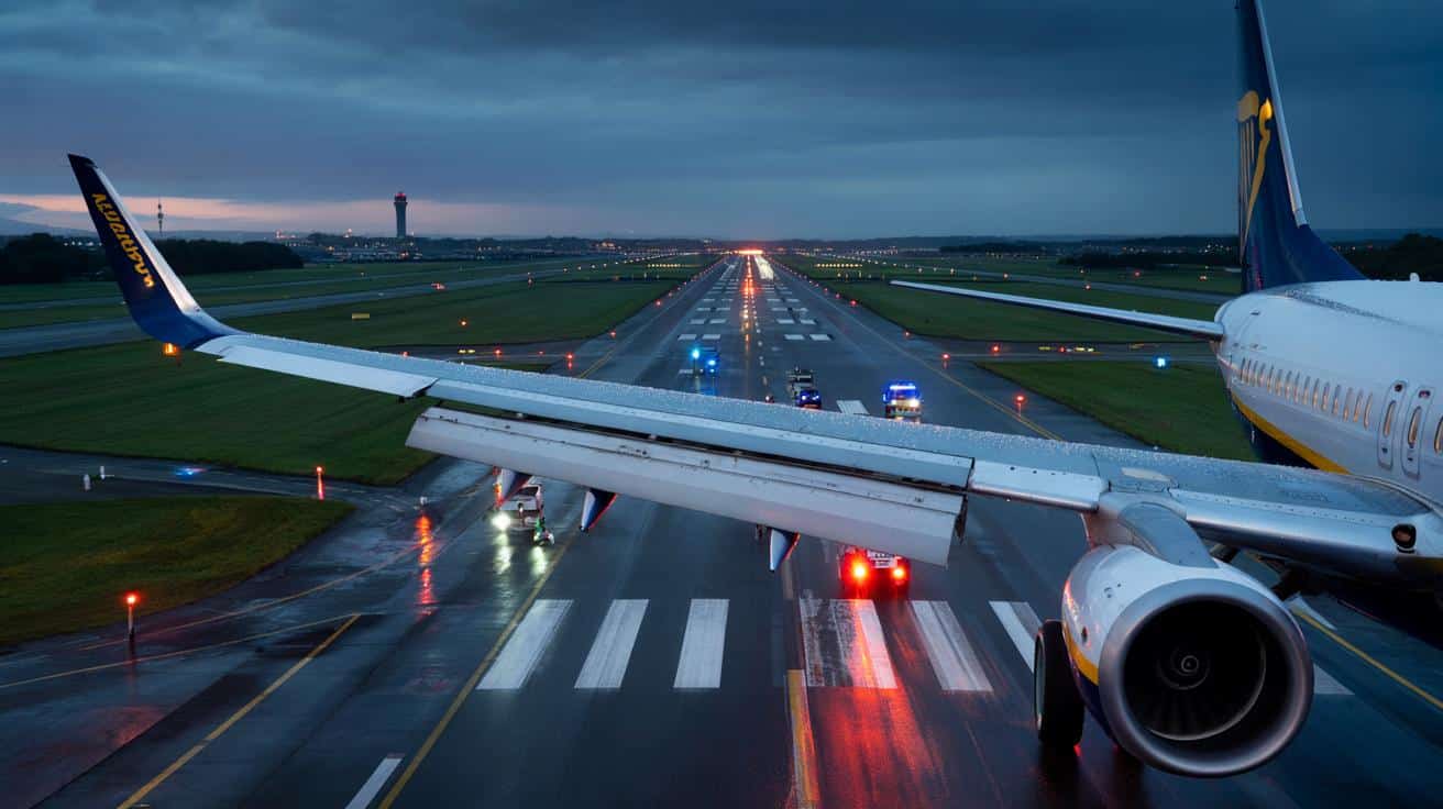 Ryanair-Flug aus Pisa beinahe ohne Treibstoff: Notlandung in Manchester